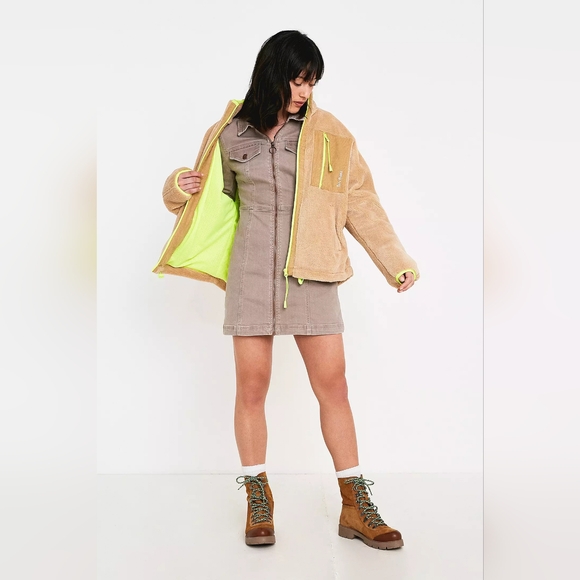 Urban Outfitters -  June Zip-Front Mini Dress Size 6 - Picture 6 of 16